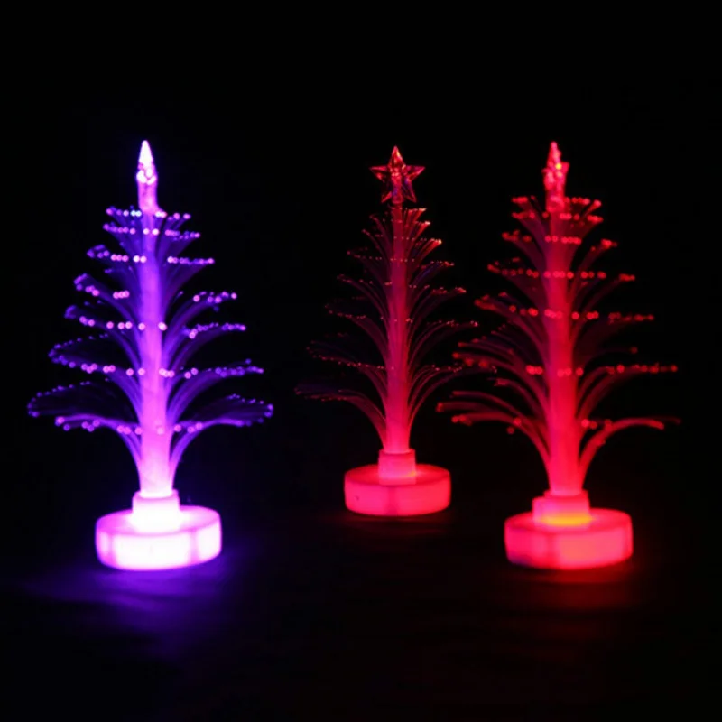 СВЕТОДИОДНЫЙ световой Новогодние ёлки орнамент вспышка светильник Блестящий