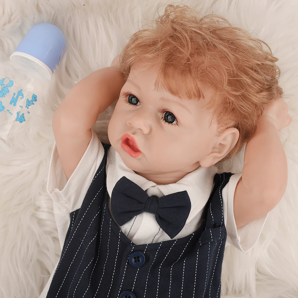 ACCOM виниловый Реборн детская игрушка Реалистичная для детей 12 дюймов живая