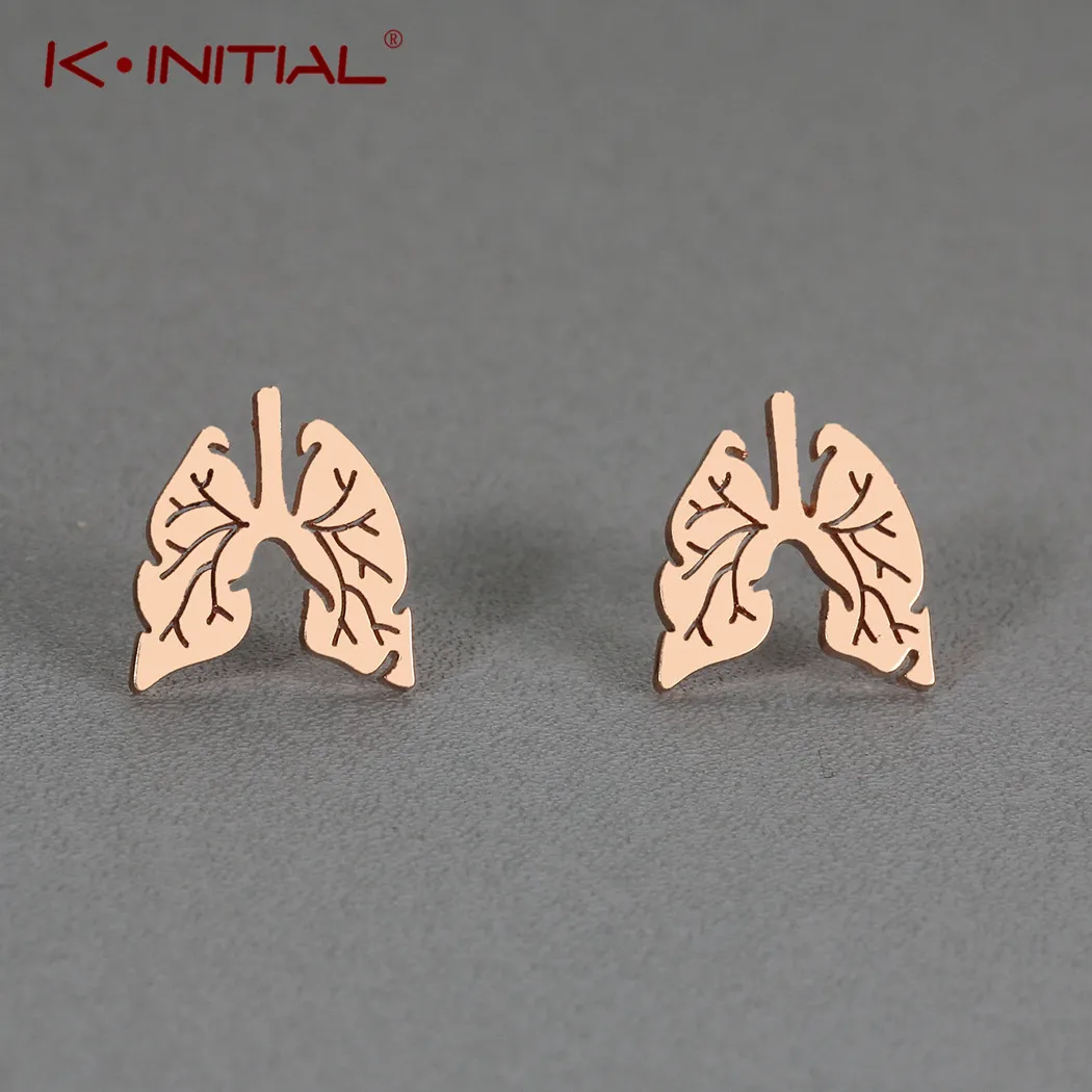 Серьги-гвоздики Kinitial в стиле хип-хоп | Украшения и аксессуары