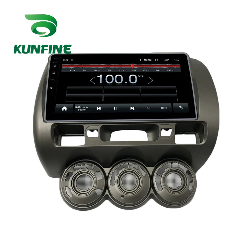 Автомагнитола для Honda Fit 02-09 с восьмиядерным процессором Android 10 0 DVD GPS-Навигатором |