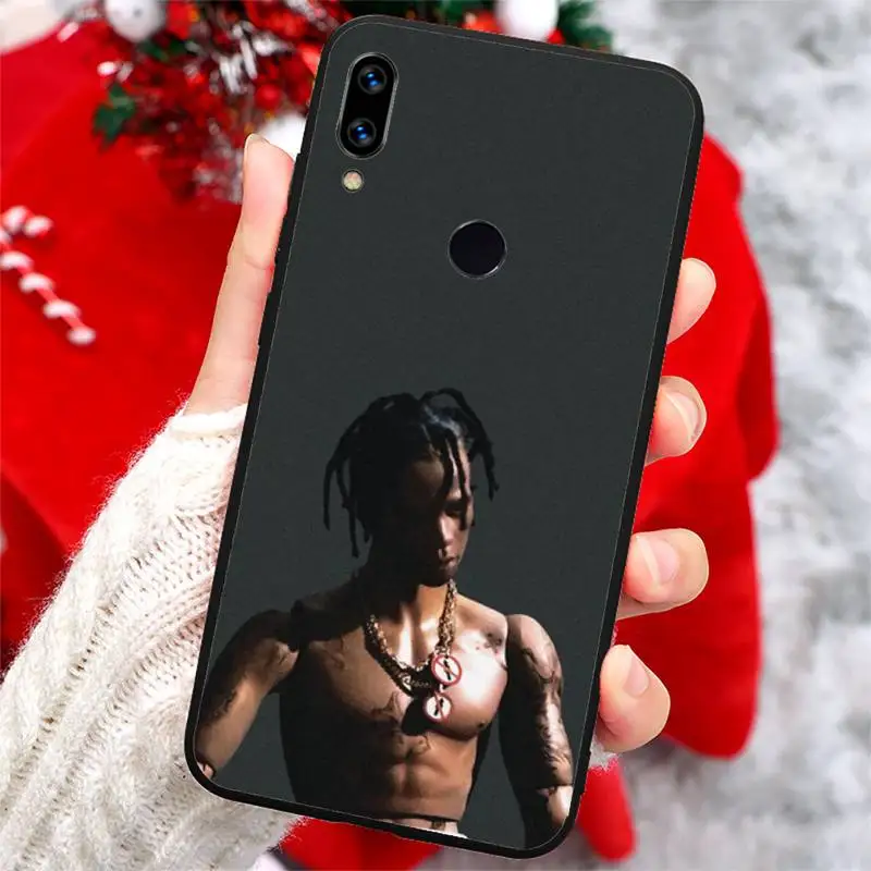

Famous rapper Travis Scott singer Phone Case For Xiaomi Redmi note 7 8 9 t k30 max3 9 s 10 pro lite