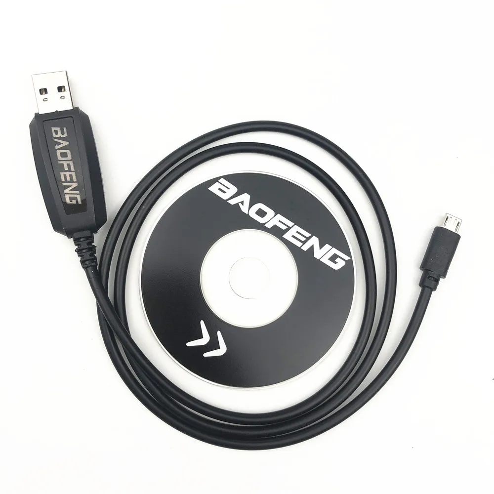 100% оригинальная рация Baofeng T1 USB-кабель для программирования двухсторонняя