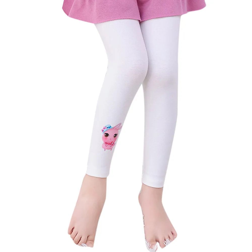 

Legging Kids Girls Clothing Cotton Slim Trousers Korean Style Sport Breathable