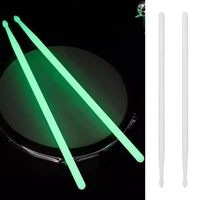 1pair 5a luminous drum stick drum set fluorescent drumsticks jazz drumsticks stage glow in dark drum accessories