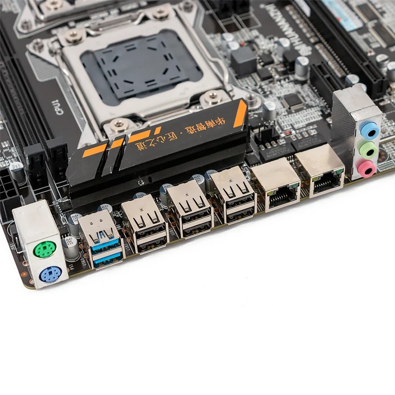 HUANANZHI X79-4D двойной Процессор материнская плата для Intel X79 LGA 2011 E5 2680V2 DDR3 1333/1600/1866 МГц