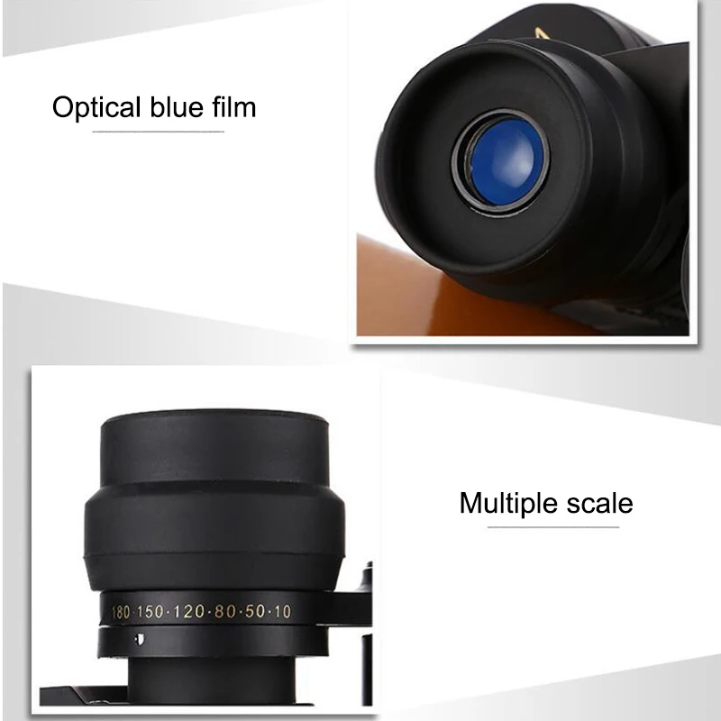 10 180x100 телескоп с высоким увеличением HD многослойный объектив мощный