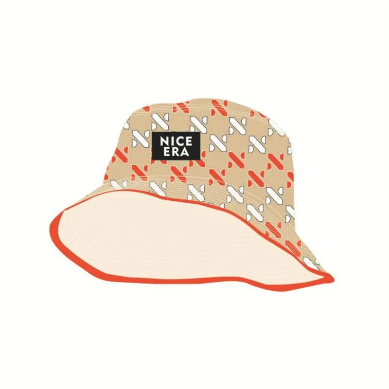 

Adult double-sided fisherman hat print Children's sun visor hat
