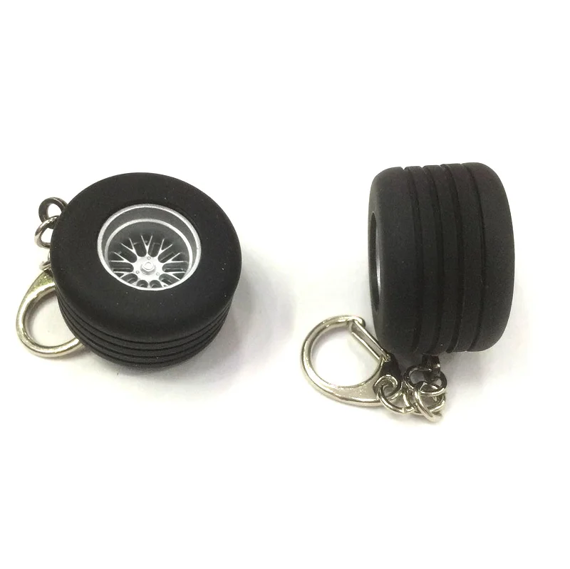 Брелок с шиной креативная Модель автомобильных запчастей брелок резиновой