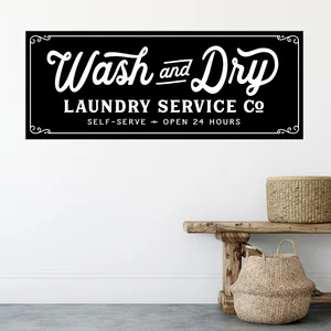 Абстрактное искусство для стирки, настенная живопись, плакат, современное черно-белое искусство, Настенная печать, картина, декор для гостиной