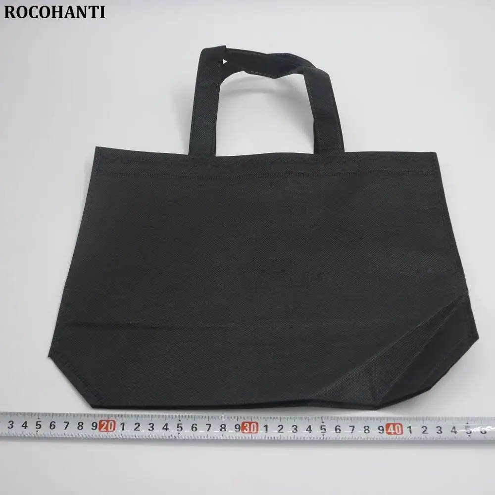 100X Eco Friendly Recycle Reusable PP Laminated Non Woven Gift Bags Non-Wonven Totes Shopping | Дом и сад