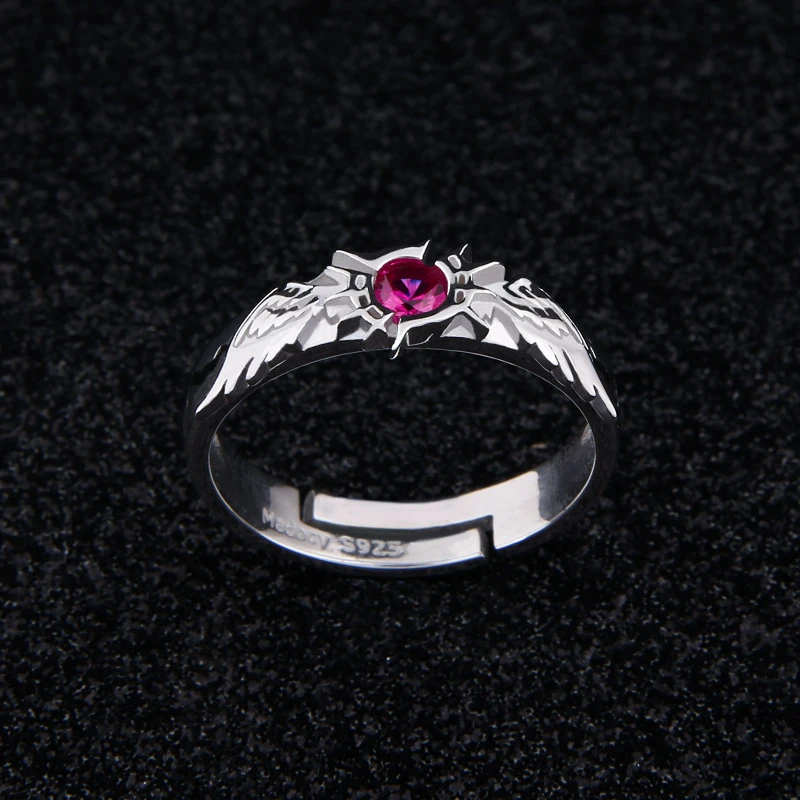 Кольцо в виде Ангела из серебра для косплея ювелирные изделия|Кольца| |