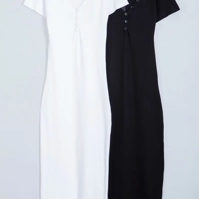 Ms D + 19822 30 Модное Новое платье с v образным вырезом коротким рукавом женское vestidos de