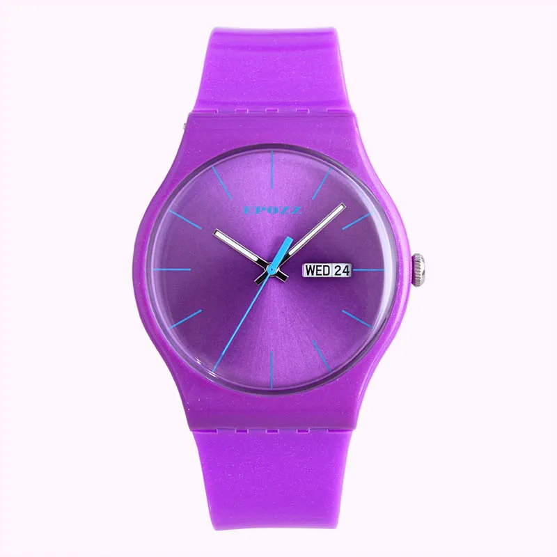 Часы Epozz женские легсветильник тонкие простые яркие повседневные с мягким