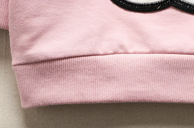 Осенний комплект одежды для маленьких мальчиков и девочек, рубашка с длинными рукавами для младенцев с изображением звезды, свитер+ штаны, костюм для отдыха Одежда для новорожденных, комплект из 2 предметов