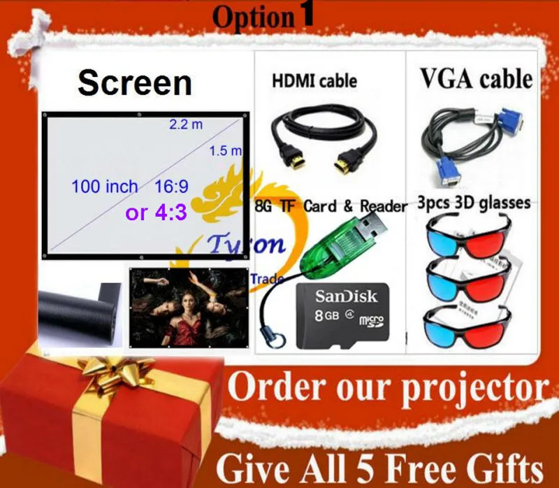 Poner saund светодиодный 96 светодиодный проектор видео HDMI 1280x800 Full HD 1080P домашний кинотеатр проектор высокий прожектор Lumen 3D проектор BT96
