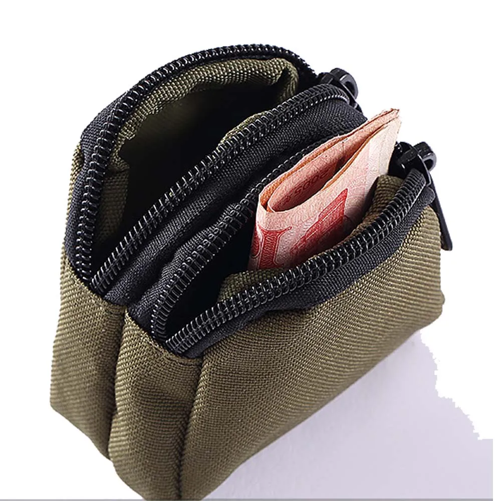 Охотничий EDC пакет тактический Molle поясная сумка практичный Кошелек для монет военный наушник сумка для денег Кемпинг походный чехол