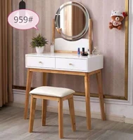 modern style mirror table bedroom dresser furniture sh001
