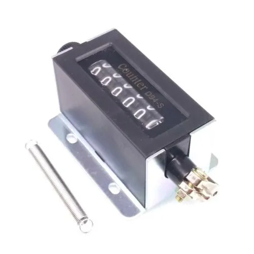 

0-999999 Counter 2pcs Mechanical 500 Times/min 6 Digit 8NGm Hand Handheld