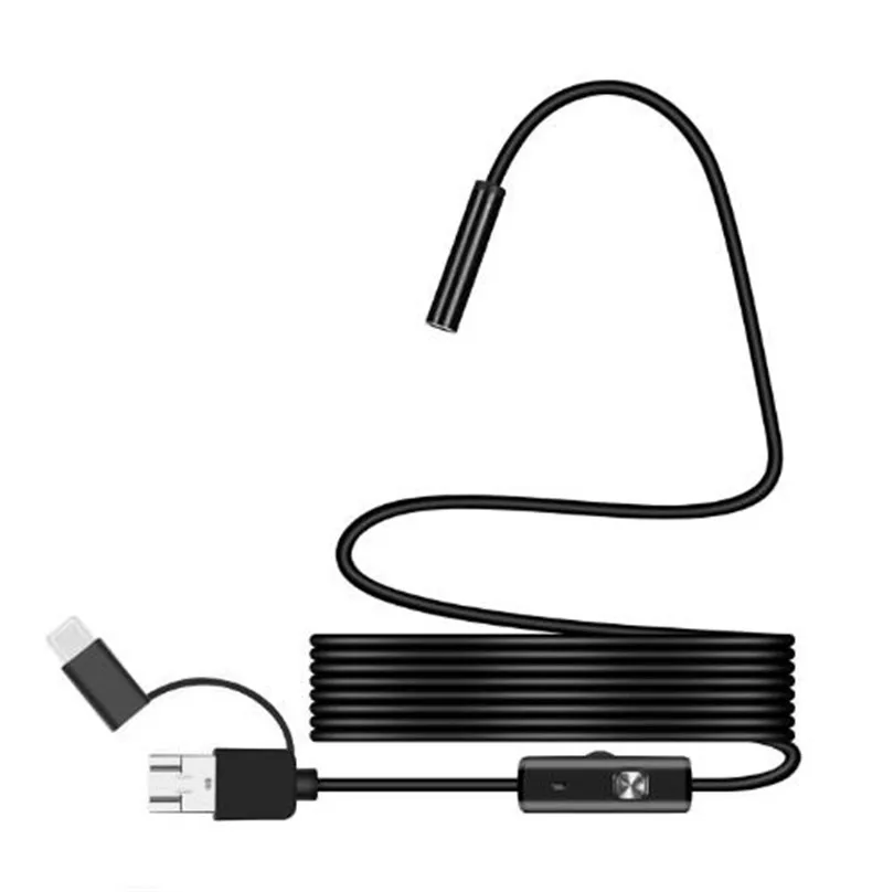 5 МП 1200P 3 в 1 USB эндоскопическая камера для Android OTG Mobile|Компактные видеокамеры| |