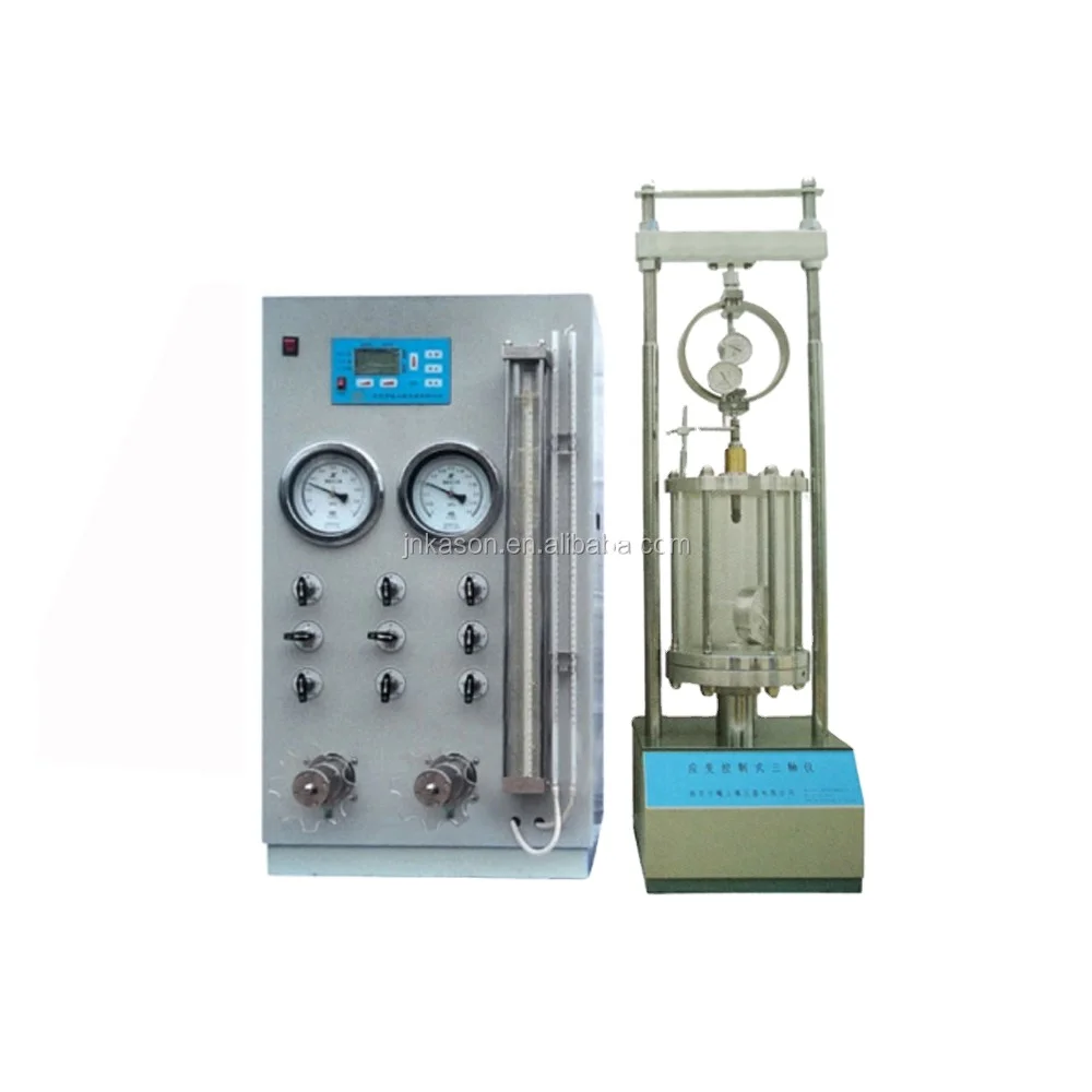 

TSZ-60 60KN Strain Controlled Soil Triaxial Testing Apparatus from China