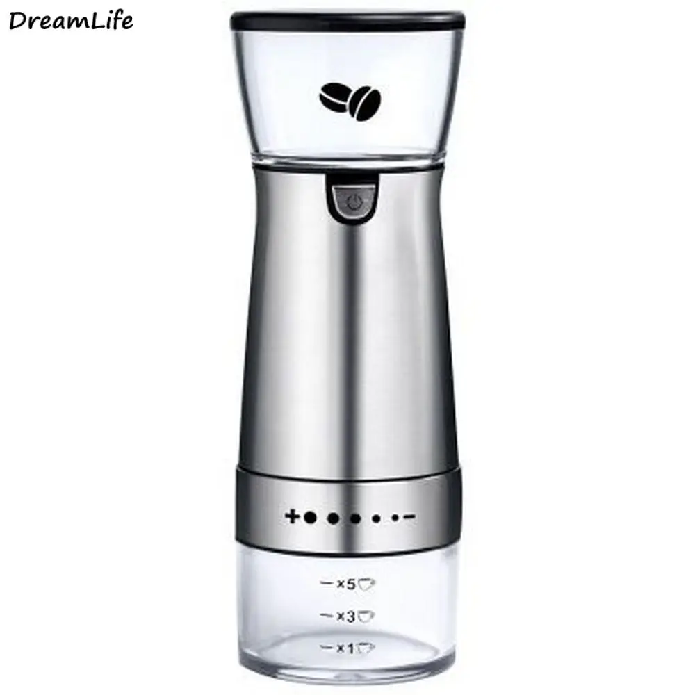 Moedor De Café Máquina De Café Portátil Em Pó Elétrico Recarregável Automática Cerâmica Núcleo Moedor De Café Máquina De Café Portátil Em Pó Elétrico Recarregável Automática Cerâmica Núcleo