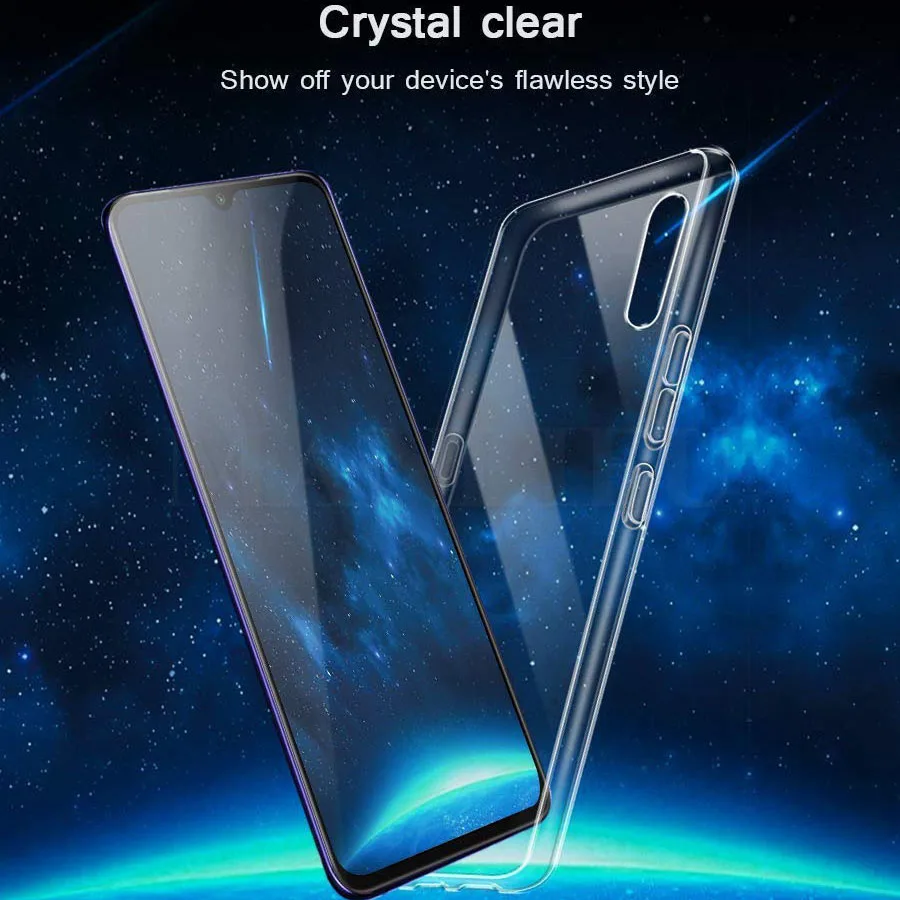 Silicone TPU Back Cover Case For Xiaomi Mi Note 10 CC9 Pro A3 Lite Clear Redmi K20 8 Phone |