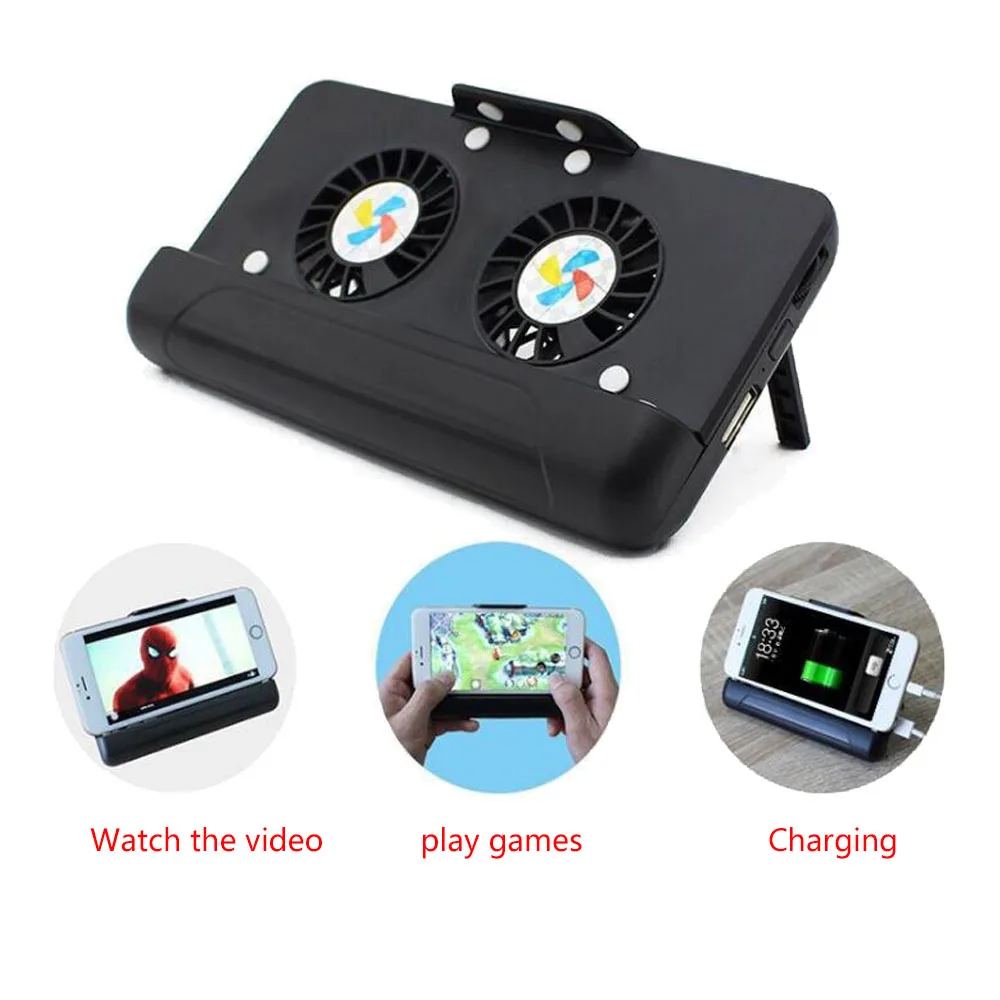 Телефон Вентилятор охлаждения с Портативный Мощность банка для samsung Примечание 10