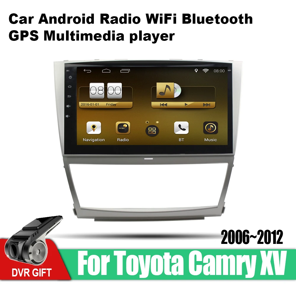 ZaiXi Автомобильный gps мультимедийный плеер для Toyota Camry XV 2006 ~ 2012 автомобильный Android