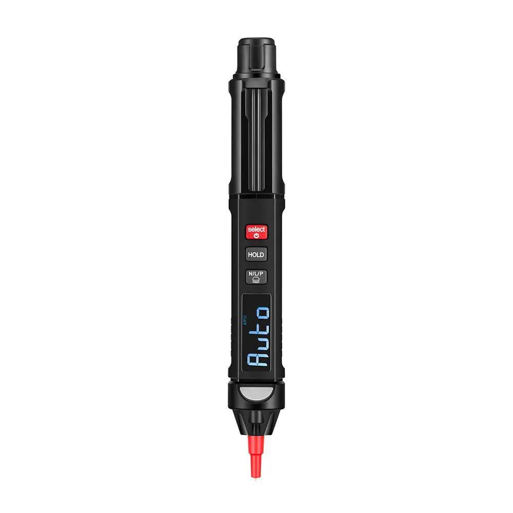 RICHMETERS-multímetro Digital RM206, pluma con Sensor inteligente automático, medidor de voltaje sin contacto, detección de fase, NCV, 6000 recuentos