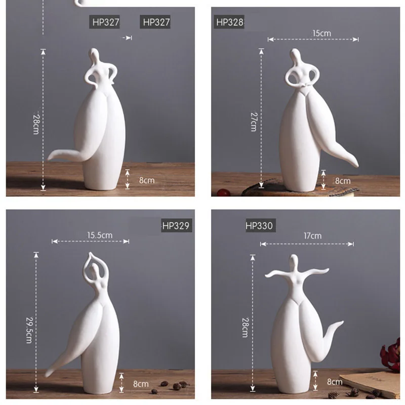 

Creative modern Nordic living room decorations, fat dancers, home decorations, porch wine TV cabinet decorations DXUIALOI
