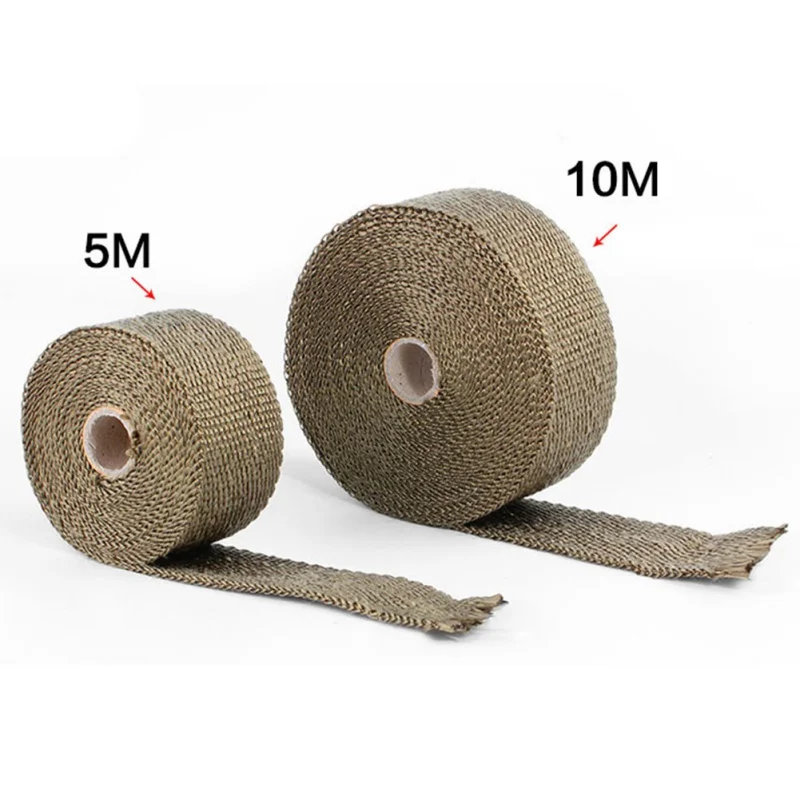 

Motorcycle Modified Fireproof Insulation Cloth Exhaust Pipe Plantain Cotton Cloth High Temperature Cloth DE