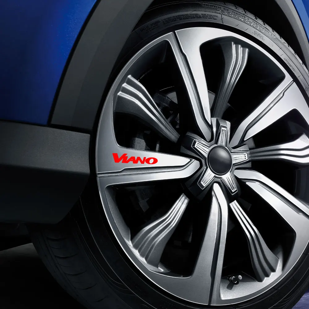 4PCS Car Wheel Rim Stickers For Mercedes Benz W124 W203 W204 CITAN SPRINTER VITO VIANO R V CLASS Auto Accessories Vinyl Decals - купить по