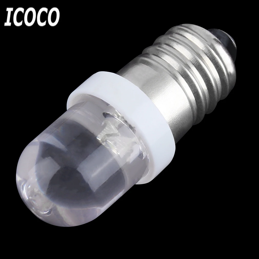 ICOCO 1 шт. низкое энергопотребление E10 светодиодный индикатор с винтовым