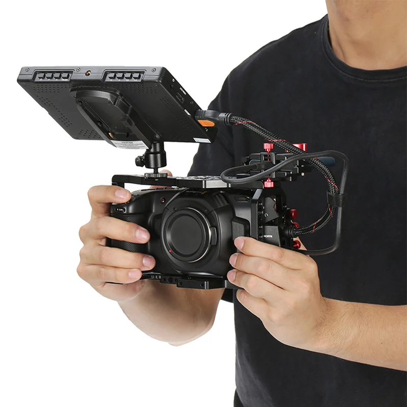 BMPCC 4K 6K клетка для Blackmagic дизайн карманного кинотеатра / камера Карманная 4K|Клетки