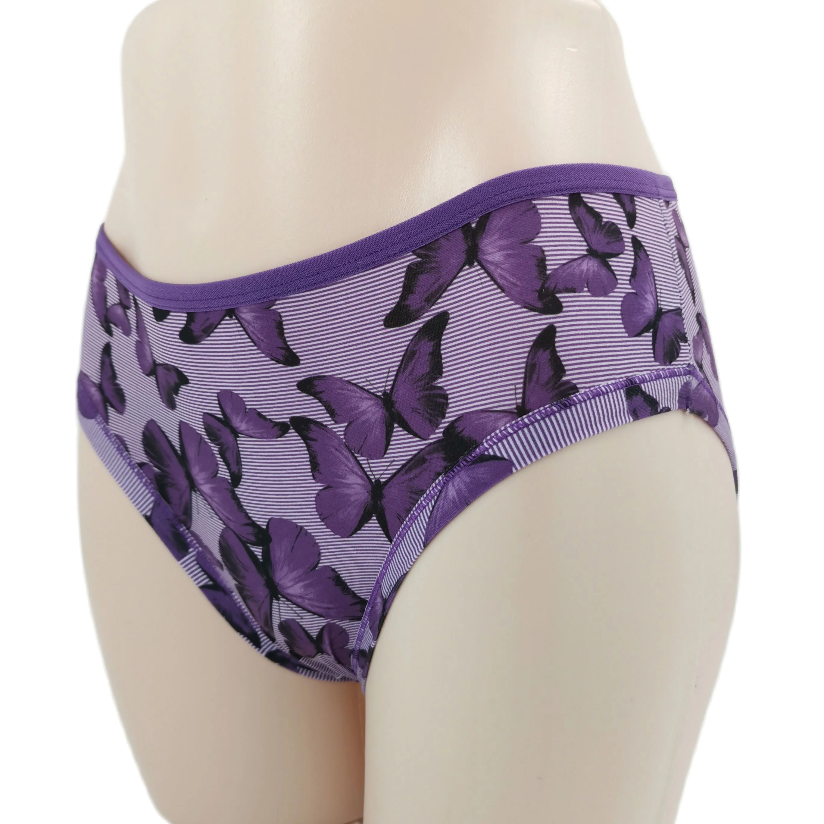 

Woman Panti Butterfly Print Women's Shorts 2022 New Low Waist Female Briefs Breathable Stretchhing Modal Plus Size Lady Panty