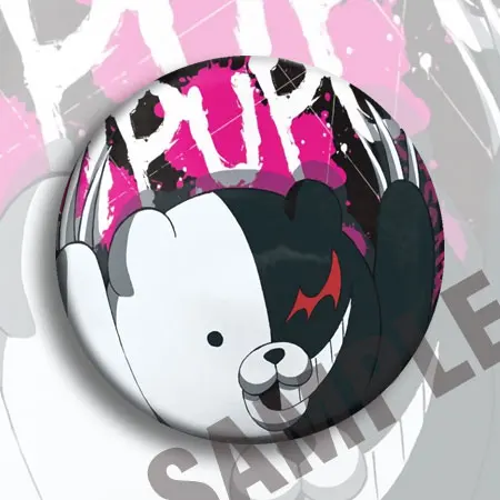 Аниме ganganronpa monokuma Naegi Макото Kirigiri Киоко Maizono Саяка значки брошь значок - Окраска металла: see chart
