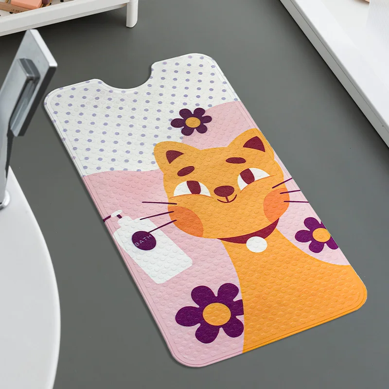 

Коврик для ванной, нескользящий Силиконовый коврик из ПВХ для душа, щетка для стоп, коврик с бусинами из омертвевшей кожи, коврик для ванной, ...