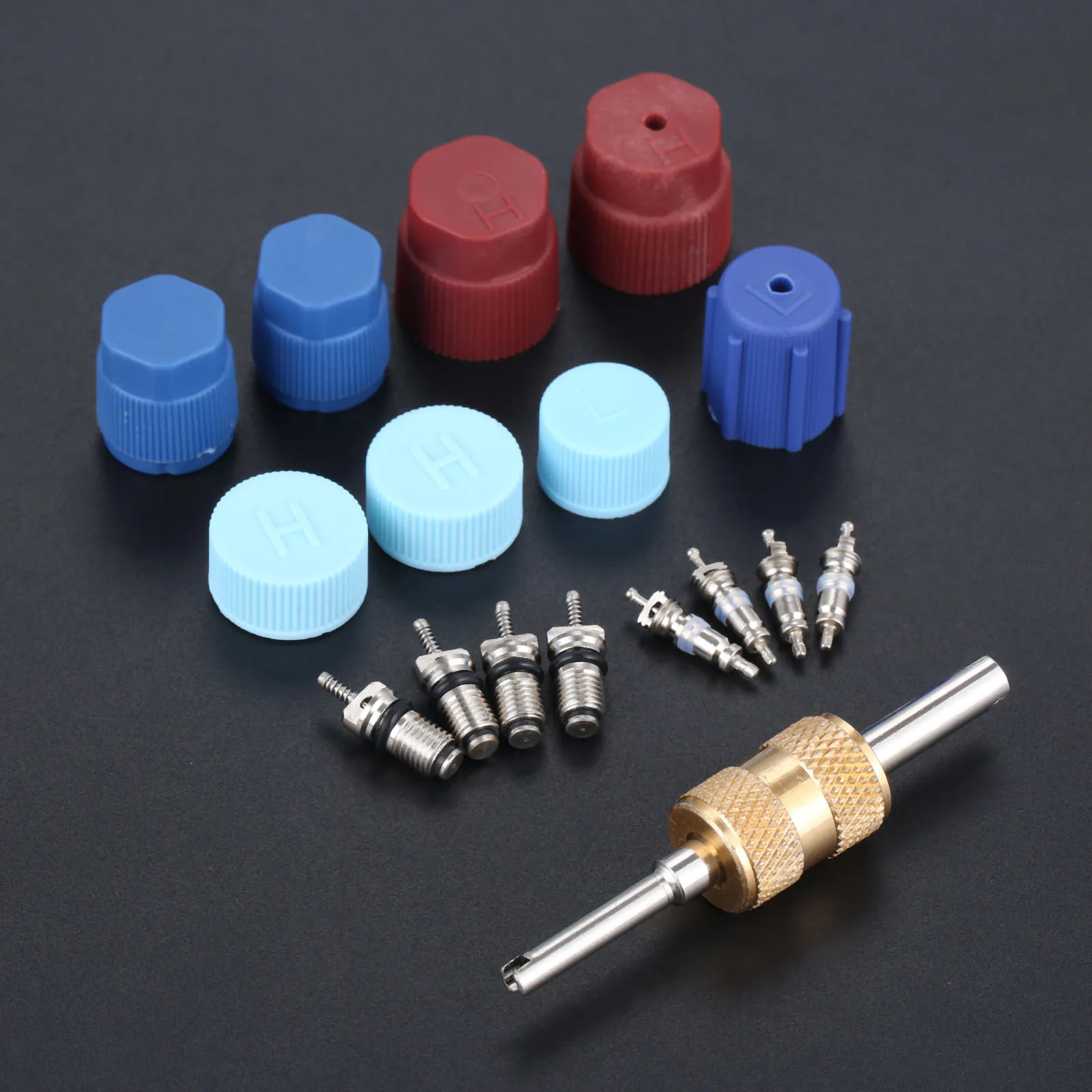 Автомобильные аксессуары 17 шт. автомобильный сердечник клапана переменного тока