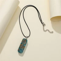 orgone 7 chakra healing pendant reiki copper coils bead generator cord necklace