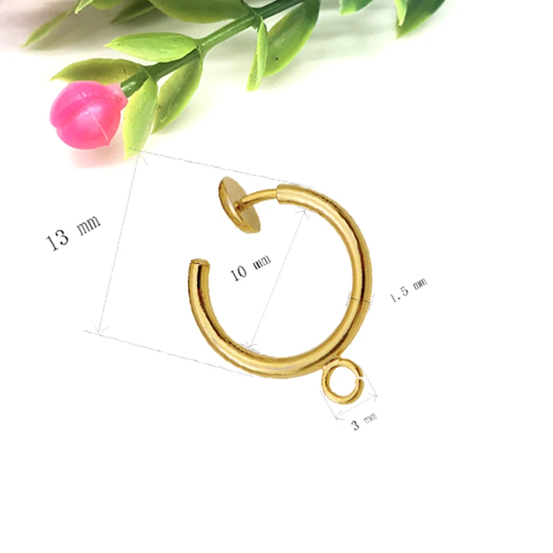 WIWI 6 шт./лот невидимые сделай сам серьги клипсы для ушей губ носа без пирсинга