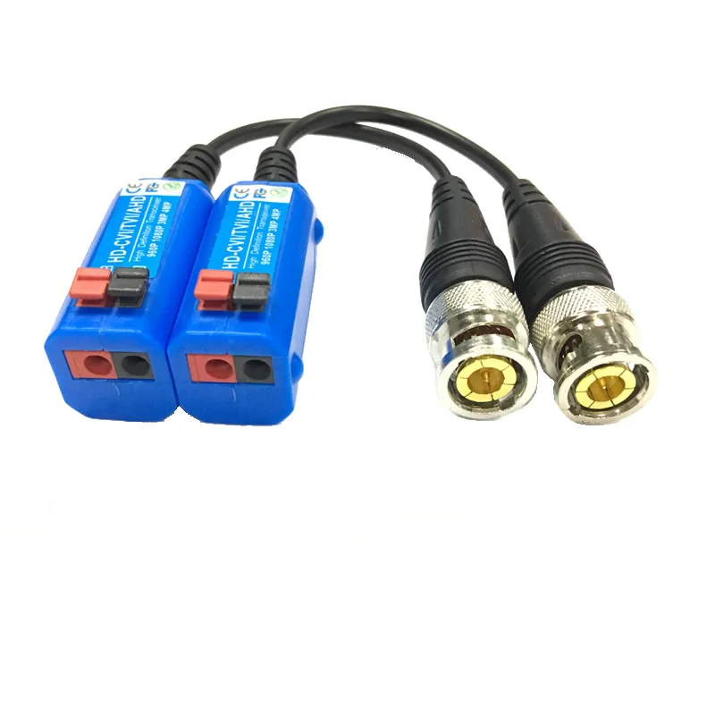 800C для 2MP 3MP 4MP 200M(660ft) диапазон HD CVI/AHD/TVI Twisted BNC CCTV пассивные трансиверы Cat5 UTP Video Balun |
