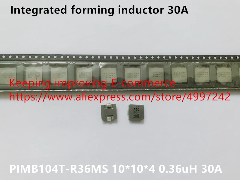 Оригинальный новый импортный встроенный индуктор для формования 100% дюйма 10*10*4 0 36