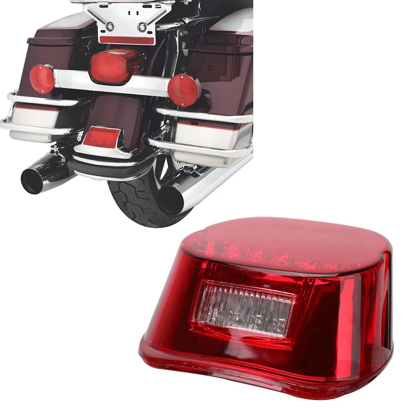 

LED Tail Brake Indicator Signal Light Lamp Taillight for Softail Dyna Glide Street Bob Touring Flasher CSV