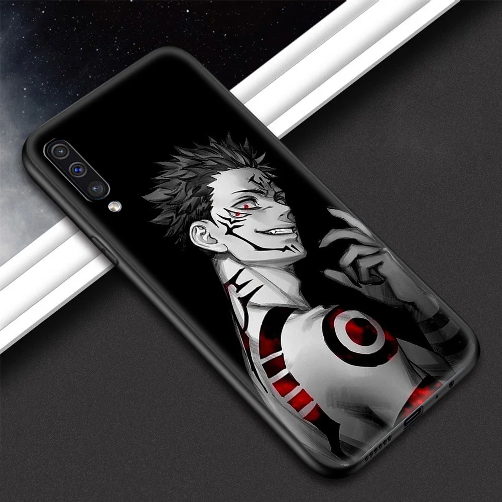 

Jujutsu Kaisen Anime Luxury Silicone TPU Case for Samsung A50 A70 A10 A10E A20 A20S A30 A40 A60 Soft TPU Phone Cover Coque