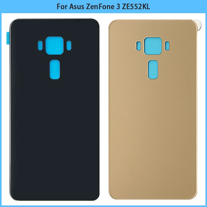 

New For Asus ZenFone 3 ZE552KL 5.5" Glass Battery Back Cover ZE552KL Rear Door Battery Housing Case Replacement