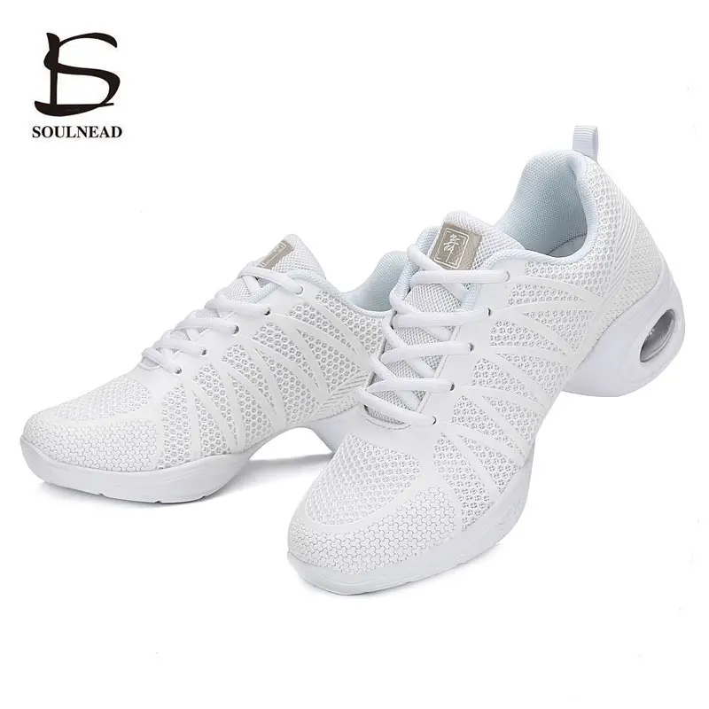 Jazz Dance Shoes For Women Salsa Modern Ladies Dancing Sneakers Platform Hip Hop Girls Sports Shoe Feature zapatos de mujer