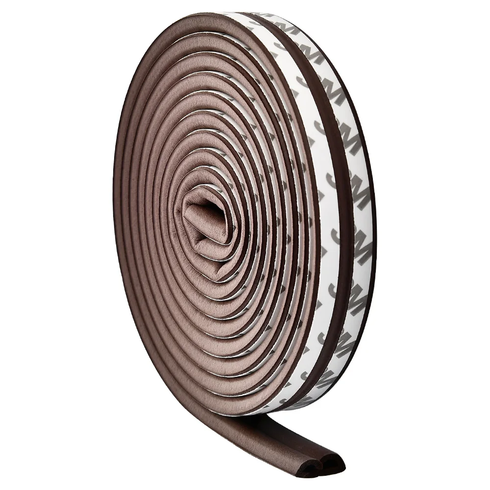 

10m Self Adhesive Door Sealing Strips Self Adhesive Window Foam Wind Waterproof Dustproof Sound Insulation ToolsSeal Strip