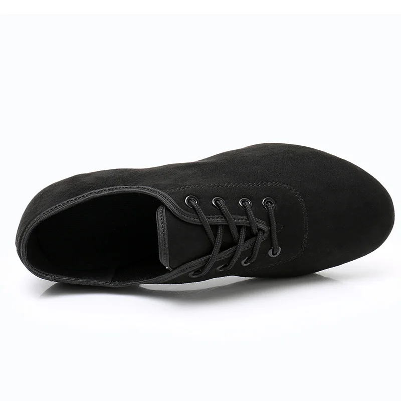 Мужские и женские танцевальные туфли современные замшевые для