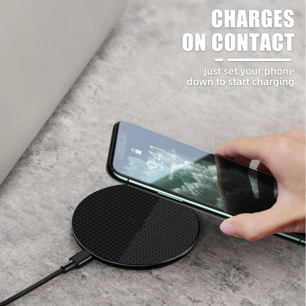 20w fast wireless charger dock for samsung galaxy s10 s9 s8 note 9 usb qi charging pad for iphone 11 pro xs max xr 8 plus 12 13 free global shipping
