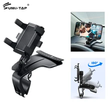 Sumitap Car Phone Holder Vent Mount Clip Universal Dashboard Rack Car Stand Rear View Mirror Sun Visor Baffle Car Holder Bracket